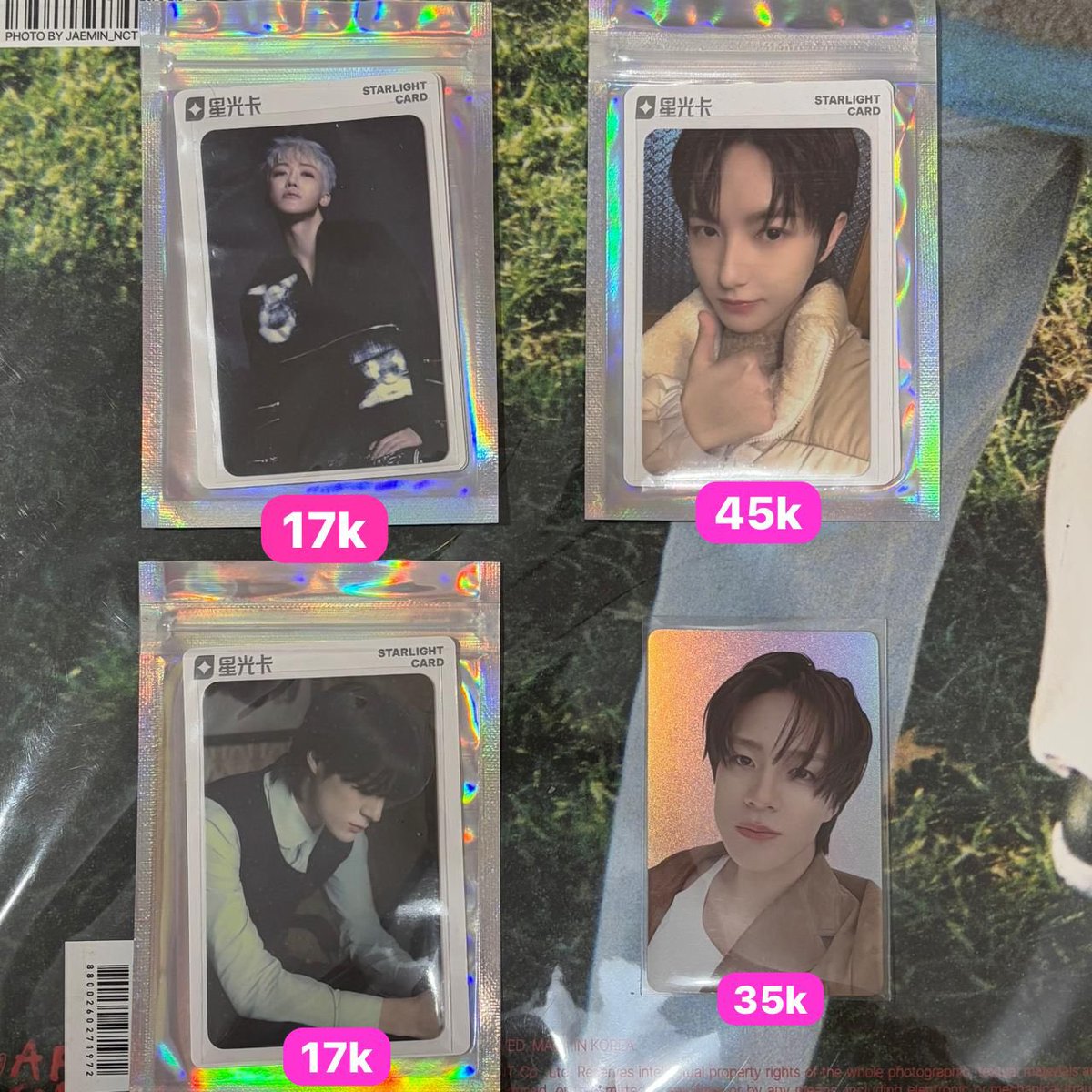hanjihy0o's tweet photo. Wts/want to sell photocard ( pc )

⭐️jeno, jaemin, renjun, yeri, minji
⭐️  special moevir magazine / majalah, qq music, birthday card, line friend x murakami

✔️oren,keep event,packing, admin 
✔️ ww must have ina address

📎⋆ Jaksel,ina

🎉 SPESIAL NEW YEAR DISCOUNT  🎉 https://t.co/ZYer7KhfWS
