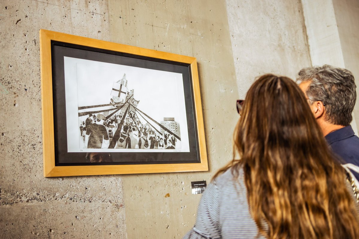 [EXPO 🧑‍🎨] Último sábado de 2024 🎊 y en @espaciomatta te esperamos con la exposición “Grabados y litografías” del artista visual chileno-alemán  Germán Schubert. 

Visítanos hasta el 3 de enero 👇👇

📆 Lunes a viernes de 11 a 18 h y sábado hasta las 17 h. 
🎫 Entrada liberada