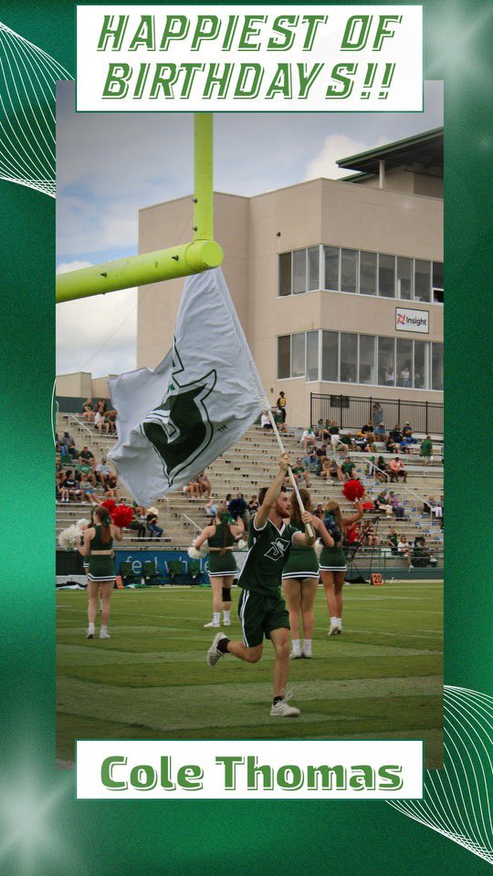 Better late than never! Happy Birthday Cole 🥳🎂💚