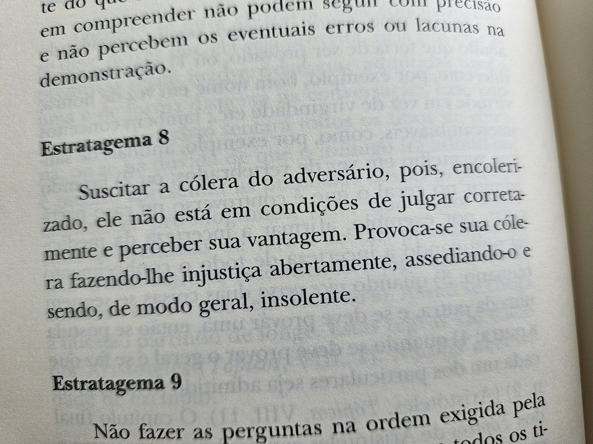 sales_lima's tweet photo. Para quem ainda se indigna ou não sabe lidar com a trollagem da extrema direita, muito usada por Trump, Bolsonaro e  Marçal, um pequeno livro escrito por Schopenhauer há 200 anos resume essa tática em cinco linhas. Não se pode alegar surpresa e incapacidade de reação.

#política https://t.co/gDLy5ugkyp