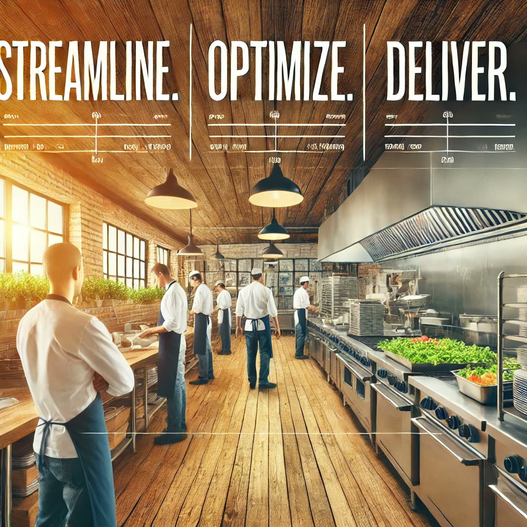 Techryde_global's tweet image. Say goodbye to chaos in the kitchen! Our AI-driven #KitchenDisplaySystem ensures seamless workflow, reducing prep times and boosting efficiency. #KDS #RestaurantTech