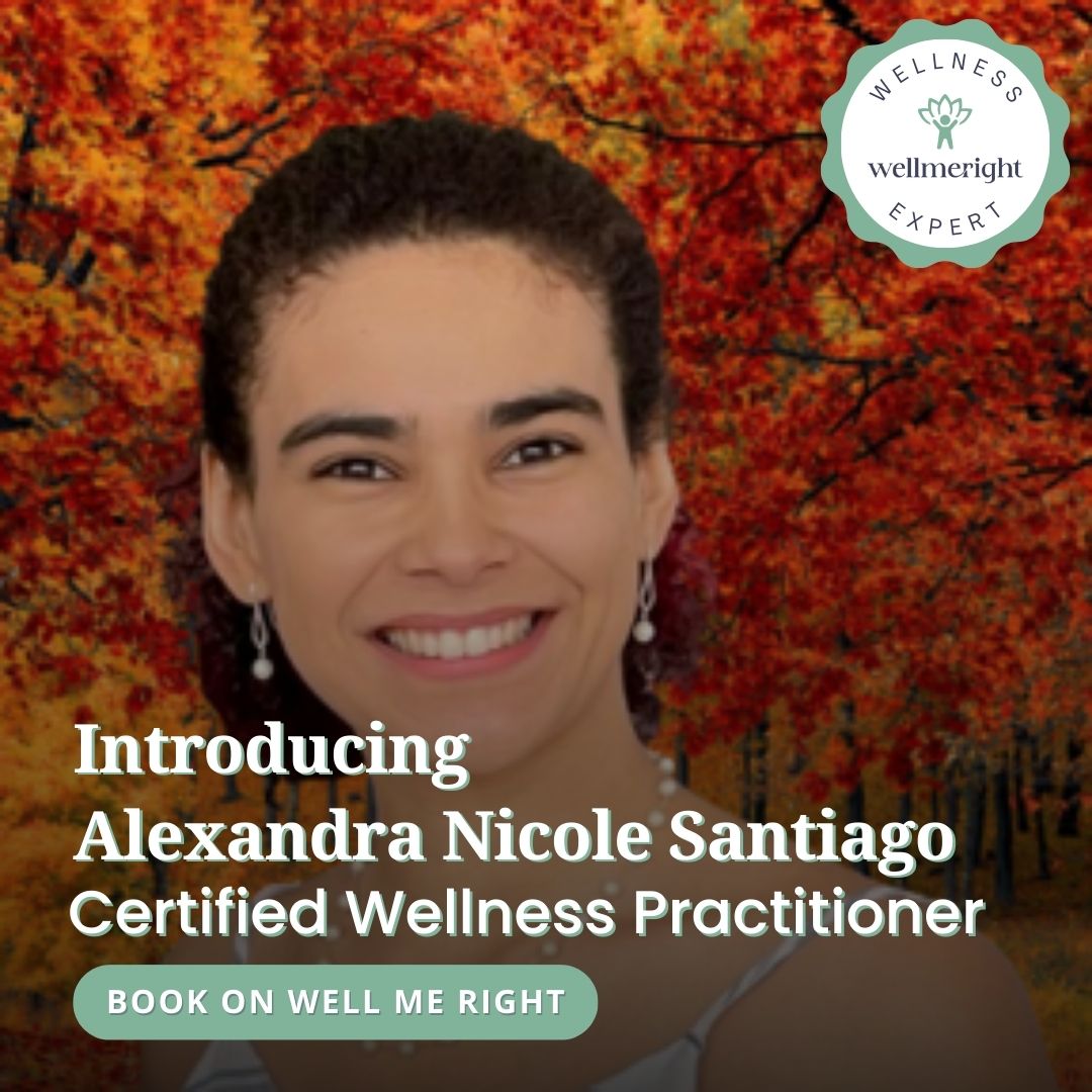 wellmeright's tweet photo. Meet Alexandra, a certified wellness practitioner dedicated to helping you find balance, healing, and vitality. 

Book now at https://t.co/nfdRJfEhc3

#WellMeRight #WellnessWithAlexandra #HolisticHealth #CertifiedWellnessPractitioner #FindYourBalance https://t.co/EwGf2EpF6u