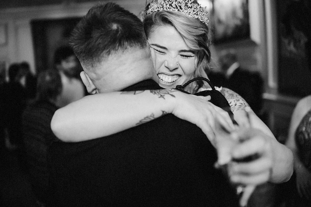 more wedding hugs! My PB is 67 hug photos at one wedding. I'm going to aim to break the world record this year which is 376 hug photos from one wedding day #weddinghugs #documentaryweddingphotography #engaged #weddingplanning #photojournalism #nedpathcasle @neidpath_castle