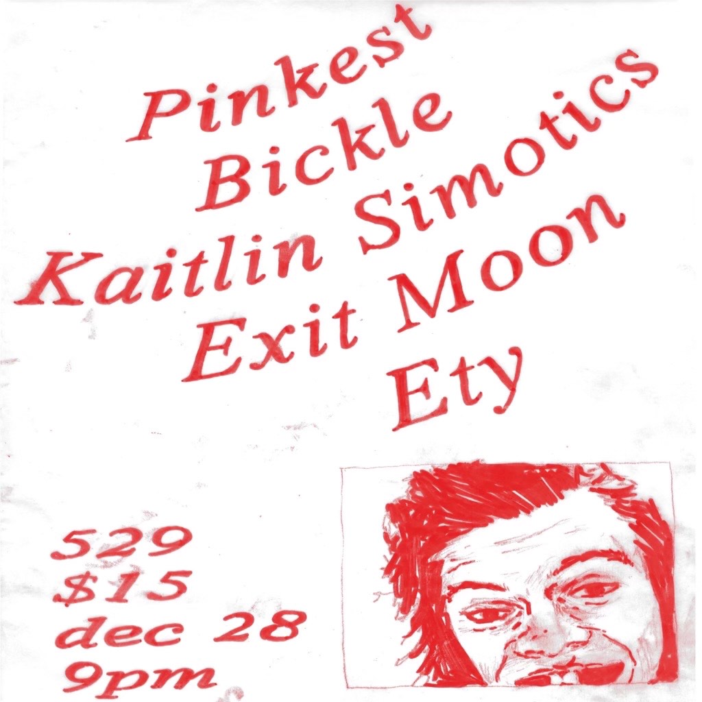 TONIGHT :: Pinkest plays 529 with Bickle, Ety, Kaitlin Simotics, and Exit Moon. 
Tix: bigtickets.com/e/529/pinkestb…

<a href="/SpeakeasyPromo/">Speakeasy Promotions</a>