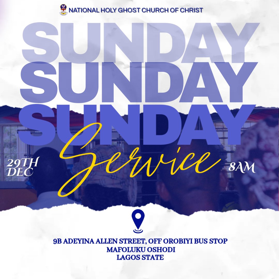 nhgccoshodi's tweet photo. Join us for a powerful time in God's presence tomorrow! 🙏

Come expectant for worship, the Word, and fellowship. Don't miss it.  

See you in Church tomorrow!

#SundayService 
#monthofdivinedominion 
#monthofdecember 
#nhgcconline https://t.co/jBxEqckvuE