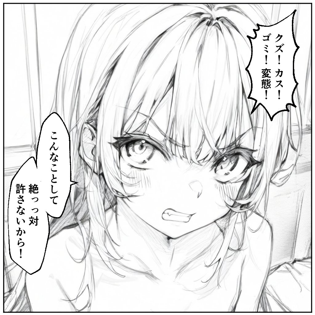 存在したい叡智な漫画の下書きbot (@unreal_koma) on Twitter photo 