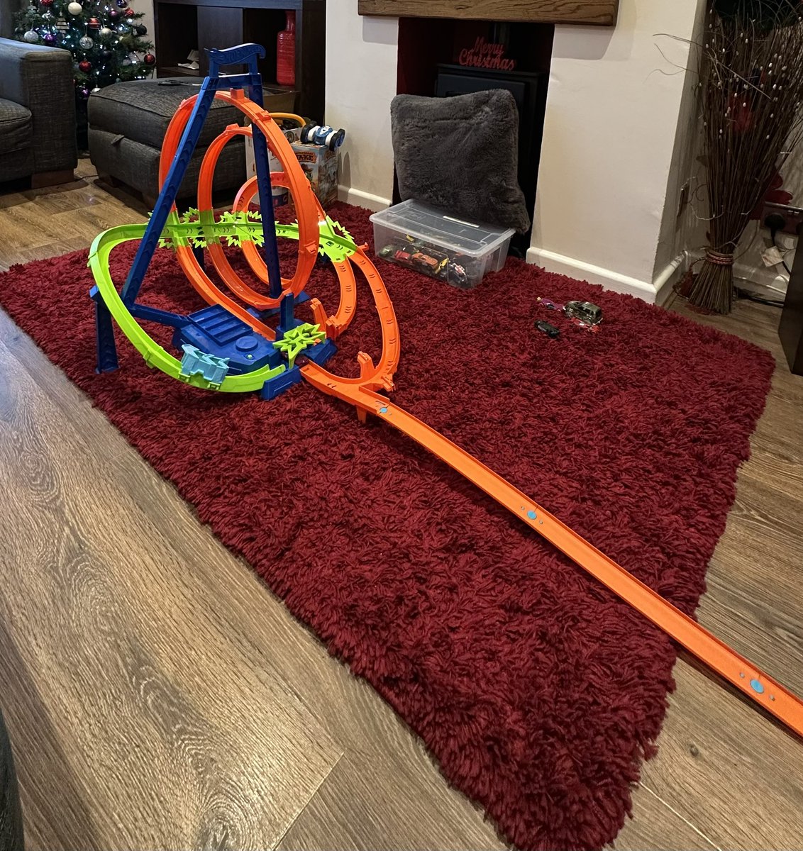 If &amp; when I ever go for a job interview &amp; I get asked “so tell us, what is your biggest accomplishment/achievement to date” …my answer will be building this (insert naughty word) thing, whilst my 5 yo wanders off with vital pieces &amp; then decides to shoot me with his nerf gun 😬