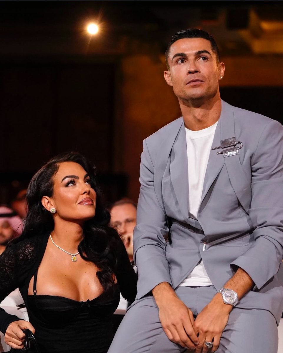Cristiano Ronaldo and Georgina. ❤️