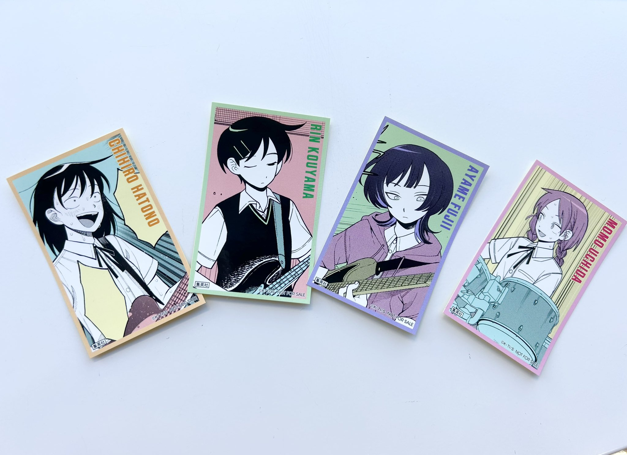 爆買いしたくなる ふつうの軽音部【公式】 on  X: ラベル・インデックスディバイダー・スタンプ
