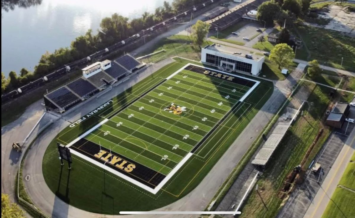 cam_goodwin's tweet photo. After a lot of thoughts and prayers, I’m extremely excited to announce that I’m 100% Commited to West Virginia State University!!! @CoachPenn @JayGoodwin77 @kayrice41 https://t.co/pxbBF2gpvx