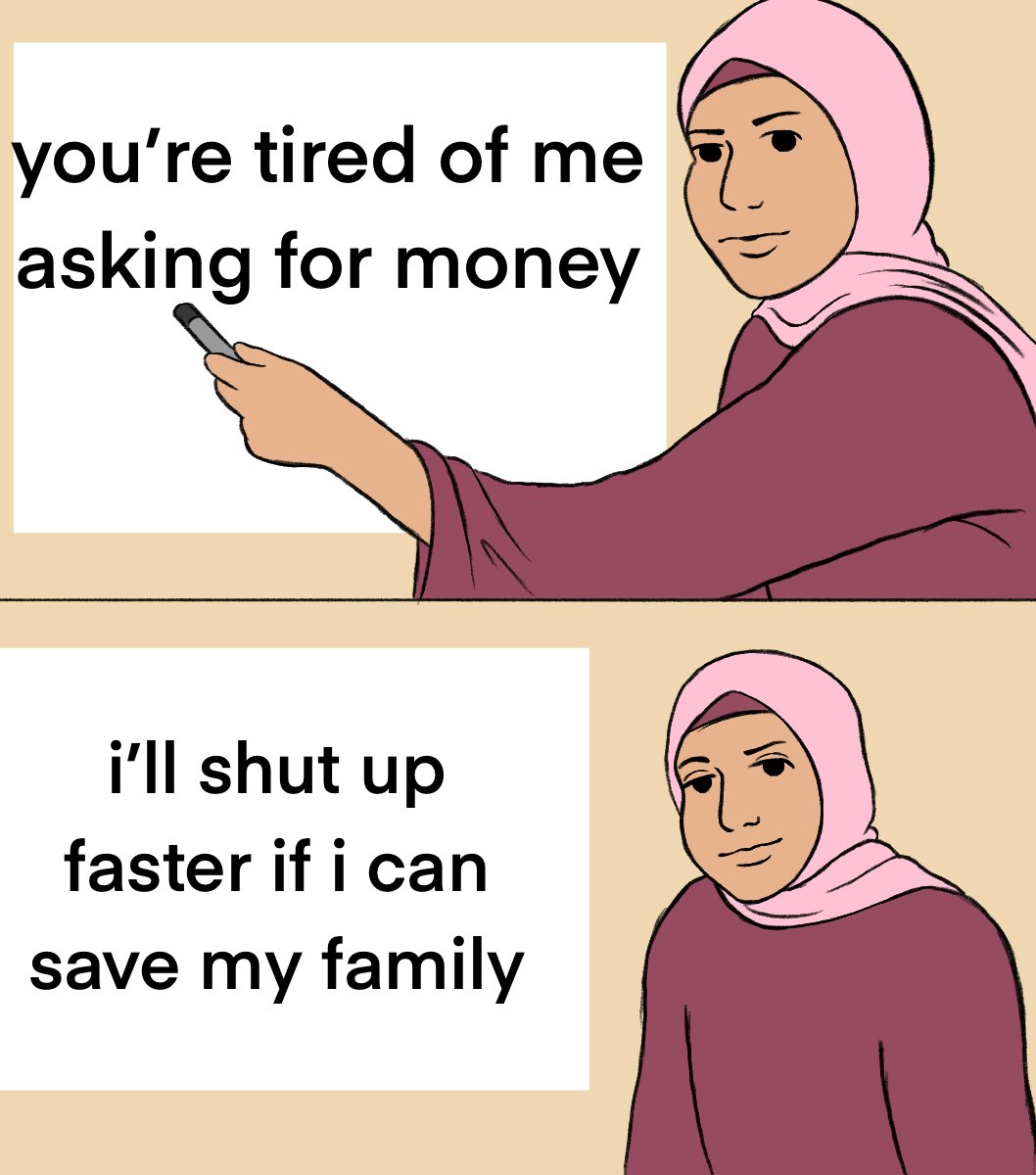 You're sick of hearing it, I'm sick of talking! Help me so I don't have to ask anymore. Then I'll never bother anyone again. We will all be happy. I wouldn't do it if I had a choice. Please share so I can reach my goal 🙏

gofundme.com/f/help-hazem-k…