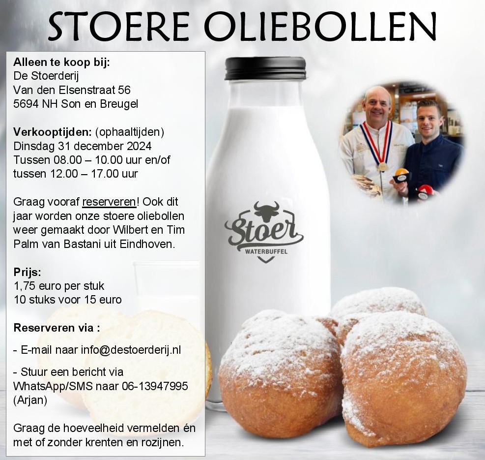 Reserveren kan nog tot morgenavond (zondag) 23.59 uur. Zwaai het jaar uit met onze stoere oliebollen!

Op naar de Lamborghini! 🚘

#stoereoliebollen