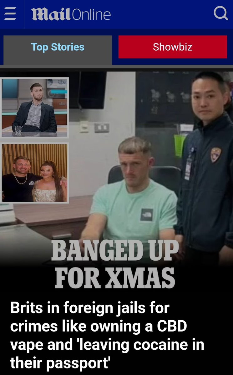 Proper laughing at these quotation marks here from the MailOnline. 

Can't even leave your cocaine in your passport any more these days when you're British, because of woke no doubt.