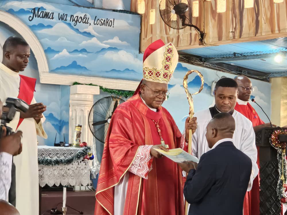 Cardinal Fridolin Ambongo Besungu tweet media