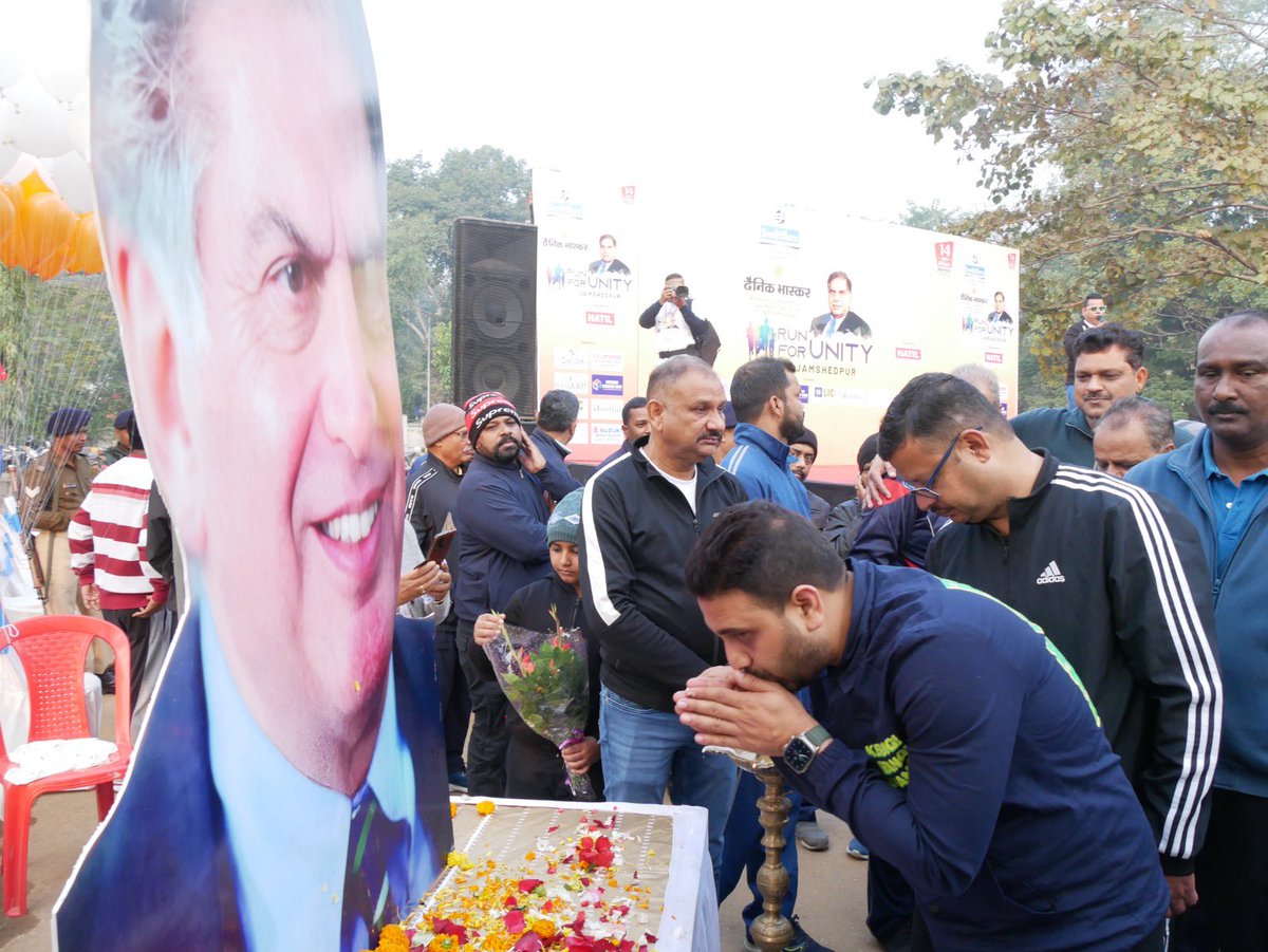 KunalSarangi's tweet image. #RunForUnity #Jamshedpur @DainikBhaskar