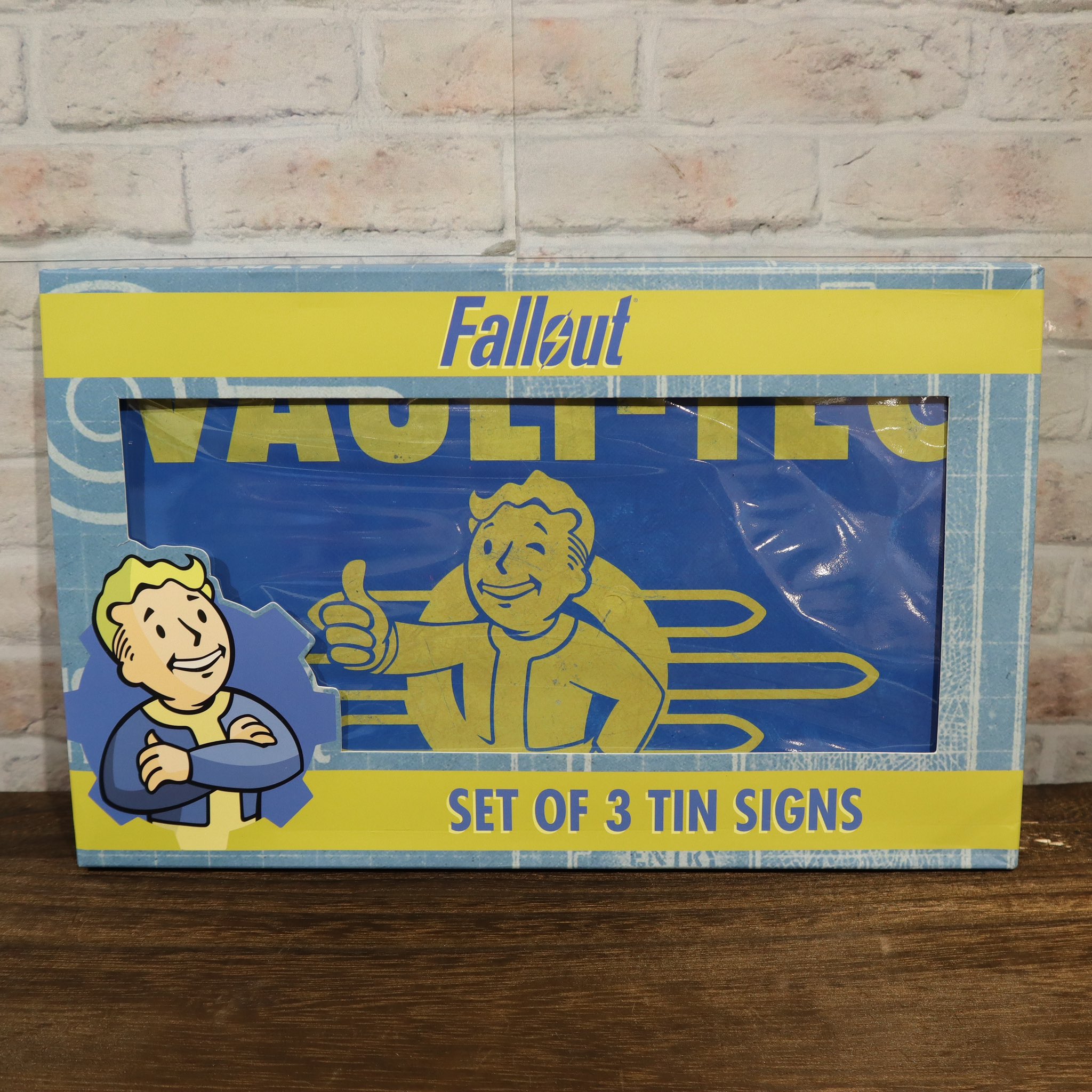 Fallout ブリキ看板セット（3枚入り） - Game Station Online