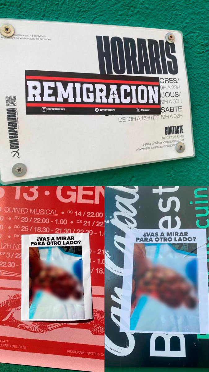 Can Capablanca (@cancapablanca) on Twitter photo 🔴⚫️#AlertaAntifa
Avui hem tingut una visita dels altres amics amics de la policia: un grup de feixistes han vingut a fer-nos una inocentada al <a href="/cancapablanca/">Can Capablanca</a>
Sembla que uns apunten i altres disparen...
Visca la lluita antifeixista, visca la lluita de la classe treballadora 🔴⚫️#AlertaAntifa
Avui hem tingut una visita dels altres amics amics de la policia: un grup de feixistes han vingut a fer-nos una inocentada al <a href="/cancapablanca/">Can Capablanca</a>
Sembla que uns apunten i altres disparen...
Visca la lluita antifeixista, visca la lluita de la classe treballadora
