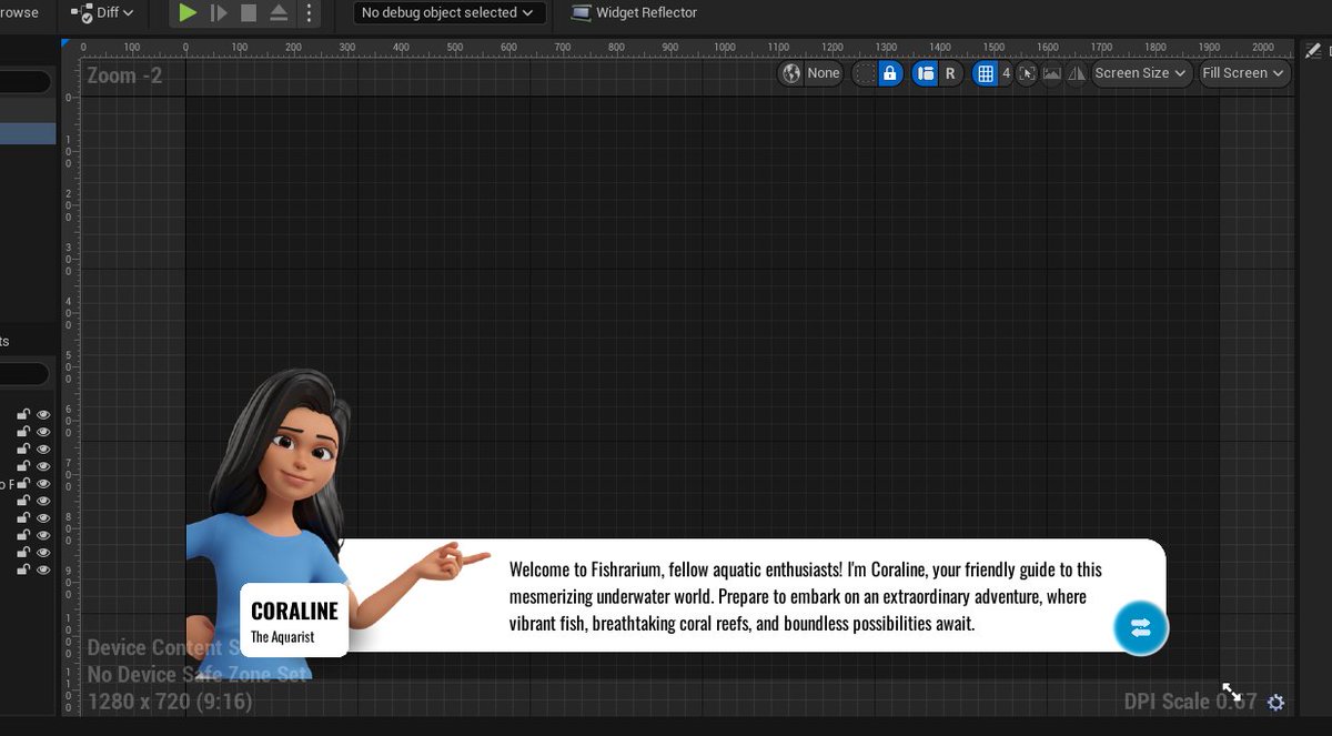 Every game needs an introductory into how to play. we're working on a tutorial system as well. meet Coraline your friendly guide to <a href="/Fishrarium/">Fishrarium - Aquarium Sim Game</a> !