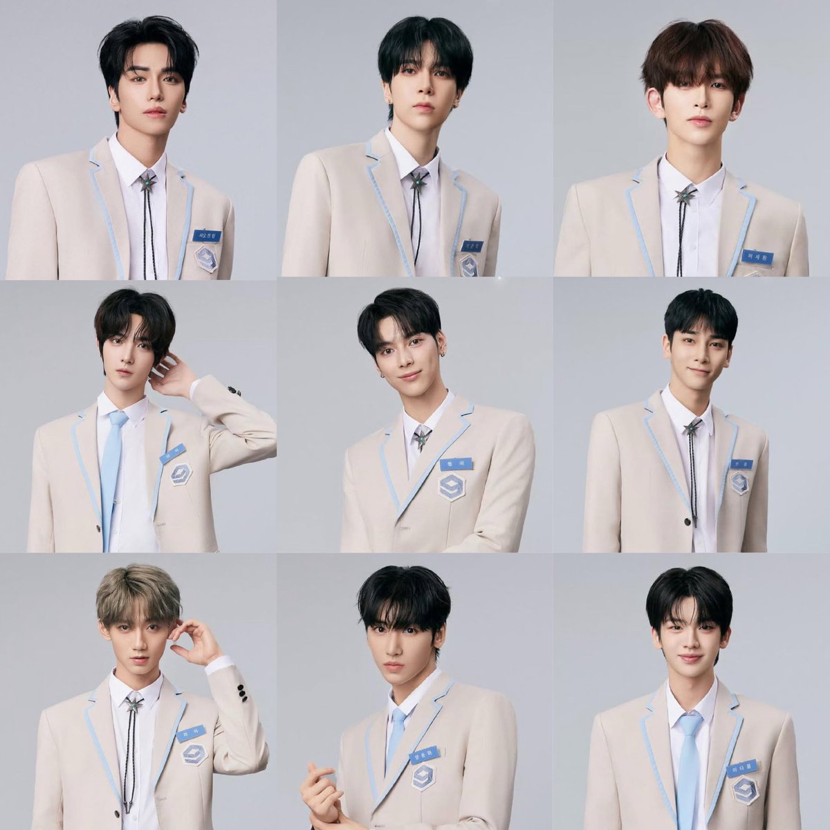 Starlight Boys Final Debut Line Up - POLARIX ✨

P01: SHAO ZIHENG 🇨🇳
P02: LEE JUNHYUK 🇰🇷
P03: XU SHIHUAN 🇨🇳
P04: XIN CHE 🇨🇳
P05: PENTOR 🇹🇭
P06: LEE HANGYUL 🇰🇷
P07: ZAI 🇹🇼
P08: YANG DONGHWA 🇰🇷
P09: LEE DAEUL 🇰🇷

#StarlightBoys #POLARIX
