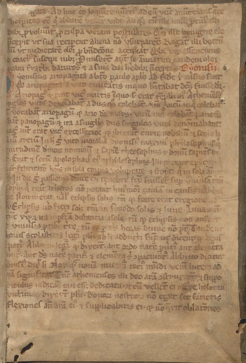 Pastedowns in a printed book taken from a neatly written MS of the Legenda aurea (Stadtarchiv Dessau-Roßlau, Anhaltische Landesbücherei, ALW *Georg 1548) #fragmentology
nbn-resolving.org/urn:nbn:de:gbv…