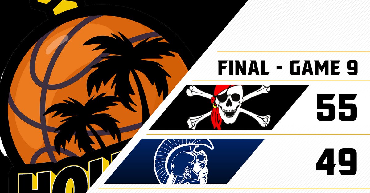 Holiday Hoopfest @ Bishop Verot High (@holidayhoopfest) on Twitter photo GAME 9 FINAL:
The first game of the day gets us off to an exciting start, as <a href="/PCpiratebball/">PCHS Pirate Basketball</a> gets their first Hoopfest win by holding off Taravella, 55-49!
Notables:
Dallas Lambert (PC): 16 points, 5 steals
Mikael Santa (PC): 12 points
Nick Florea (JPT): 19 points GAME 9 FINAL:
The first game of the day gets us off to an exciting start, as <a href="/PCpiratebball/">PCHS Pirate Basketball</a> gets their first Hoopfest win by holding off Taravella, 55-49!
Notables:
Dallas Lambert (PC): 16 points, 5 steals
Mikael Santa (PC): 12 points
Nick Florea (JPT): 19 points