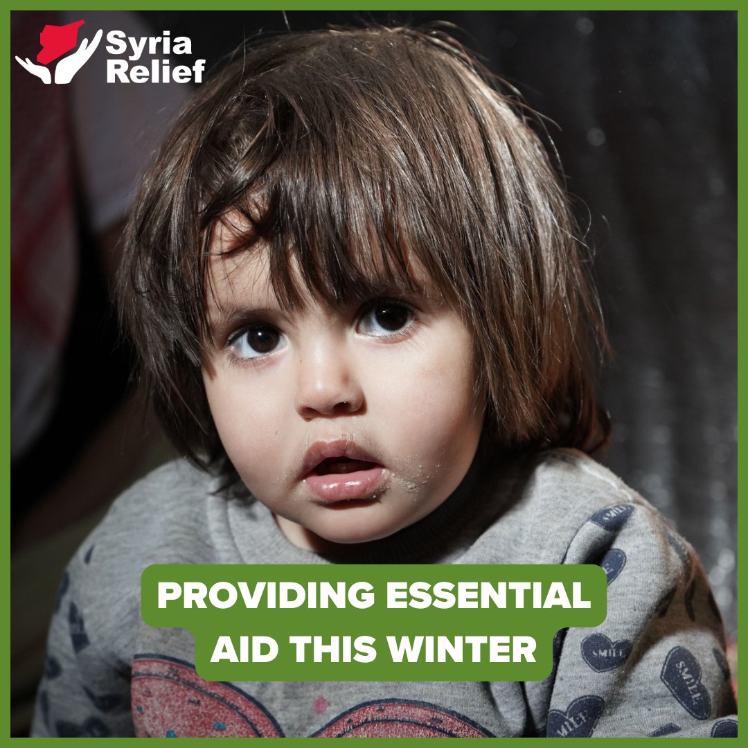 Syria Relief is on the ground, providing essential aid to protect these vulnerable lives. Together, we can bring warmth, nourishment, and hope to those who need it most this season.

Support our winter aid efforts: syriarelief.org.uk