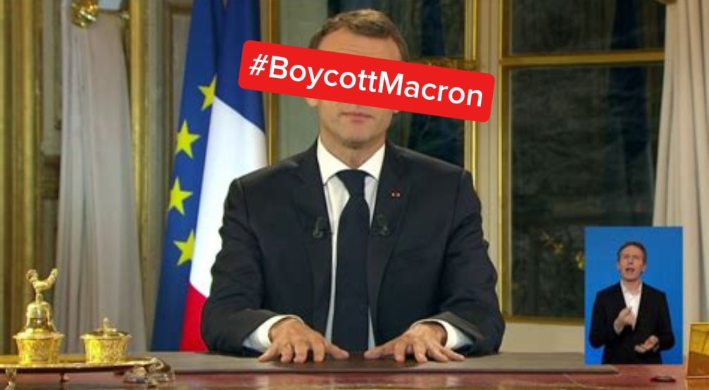 Et si on lançait un mouvement #BoycottMacron pour ses vœux du 31 décembre ? 

Objectif : 
Battre le record des pires audiences. 

Qui est partant ?