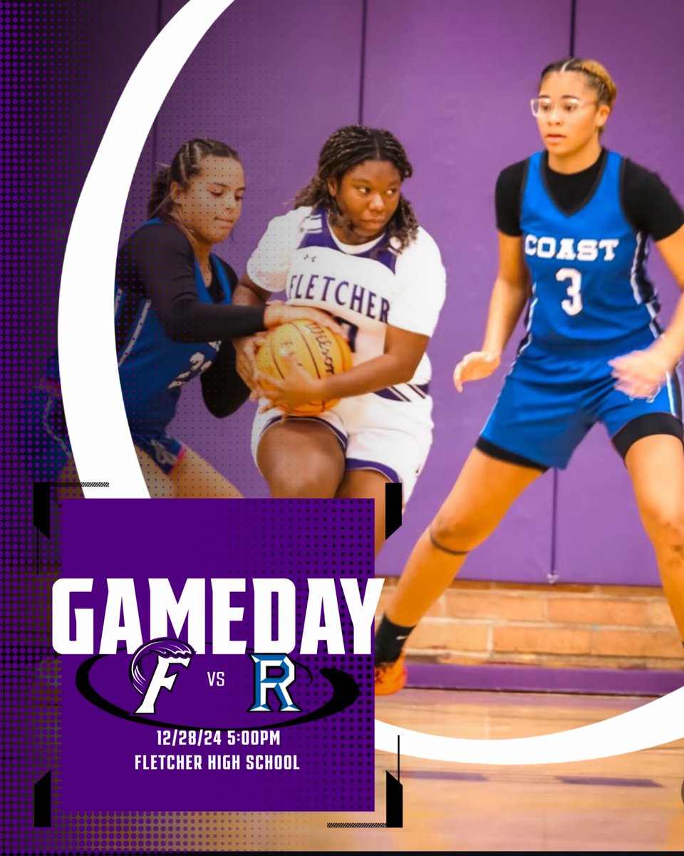 Fletcher_GBB's tweet image. Championship matchup vs Ridgeview at the beach today!!! 🟣⚪️🏀 #WeNotMe #StrengthenThePack