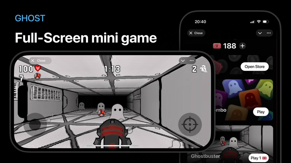 GHOST_C0mmunity's tweet image. IT&apos;S TIME FOR A REAL HUNT, GHOSTBUSTERS! 👻

Thanks to the update of Telegram, we&apos;ve finally added a very fun, full-screen and engaging game for y&apos;all – open our bot, make a deep breath and be ready to REALLY hunt for some GHOST👻

Be careful and don&apos;t let them catch you! #ghost