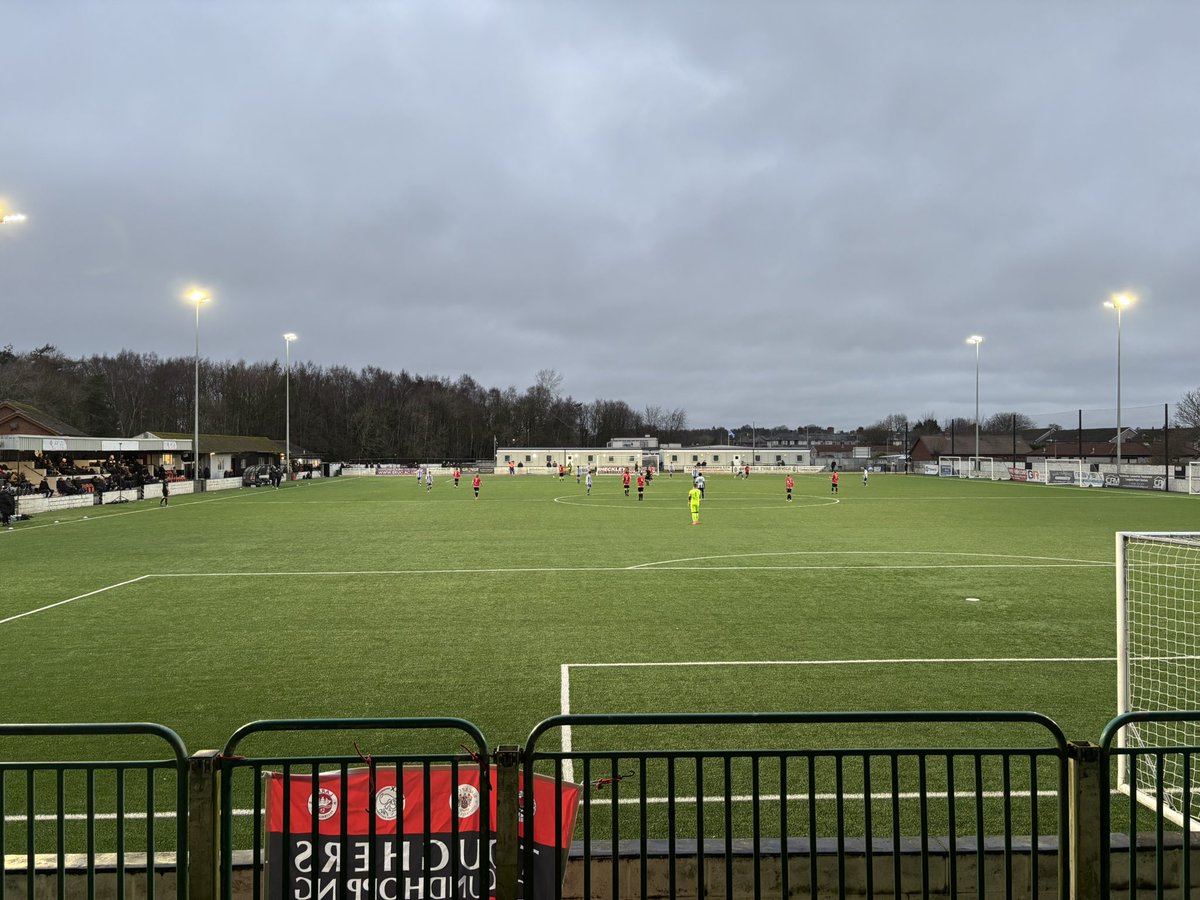 HT: <a href="/GretnaFC2008/">Gretna FC 2008</a> 1-0 <a href="/BroomhillFC/">Broomhill Football Club</a> 

An early Reece Patterson goal is the difference between the sides. Gretna have looked the more dangerous and playing well from the back. Broomhill should continue to press and a chance should fall their way.