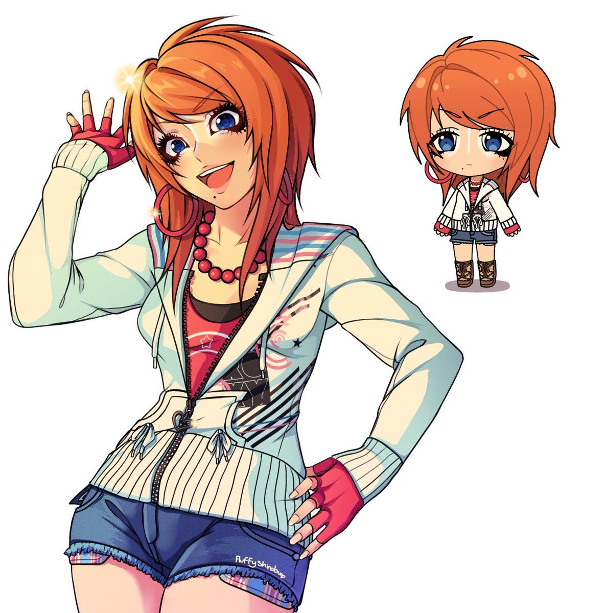 ensona fully finished with chibi!!! i love him...