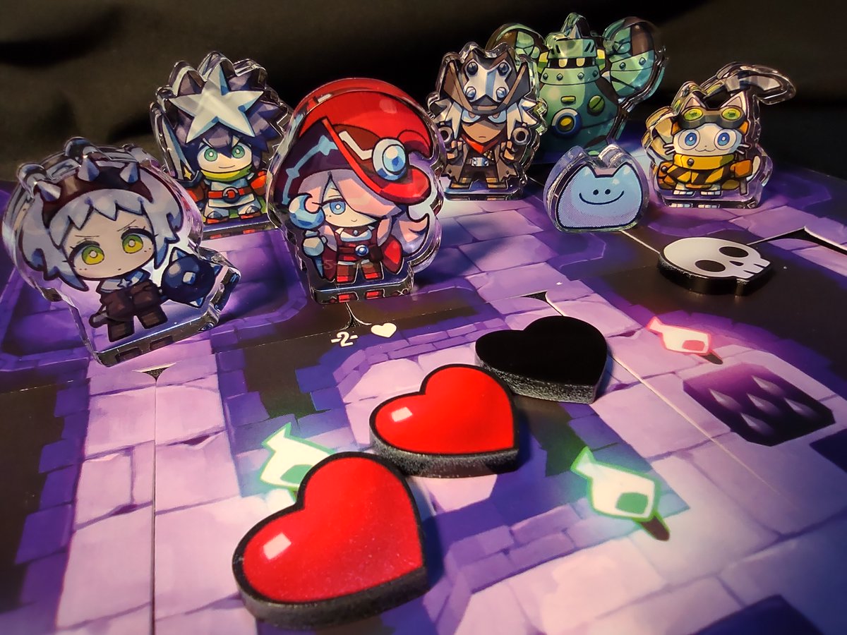 Finally it's almost finished! 🎲
A tabletop games I made after spending a whole year on it.
Stay tuned! ⭐️