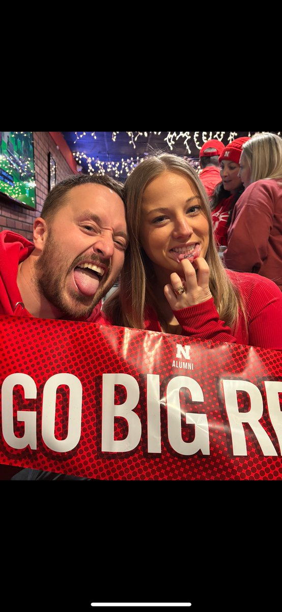 My pregnant wife and I will be at the game today to support my brother number 47 <a href="/StengerGage/">Gage Stenger</a> . Let’s make her go viral <a href="/HuskerFootball/">Nebraska Football</a>  <a href="/badboymowers/">Bad Boy</a>