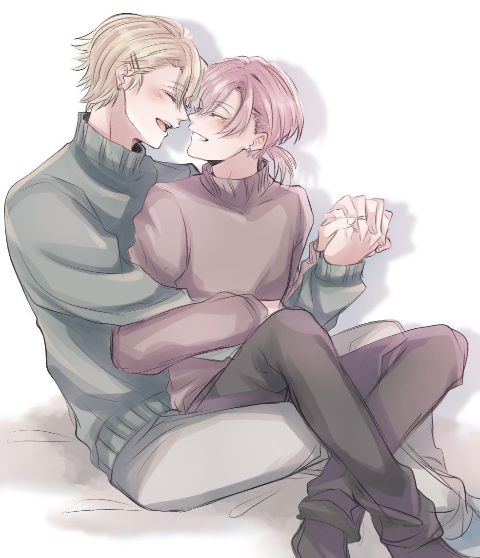 co_me_chi's tweet photo. ちぐなこちゃんは大学2年生になったら幼馴染みから恋人になります！｡❀ 𓂃𓈒𓏸🔖 .·
(千蔵君の親のあちゃんと裏でお話してたらちぐなこは実は両想いなんだと発覚したのでご報告をっ(*ᴗˬᴗ))
出夢君と柊も大学2年からちゃっかり付き合ってます！ https://t.co/cxUhqmOz7G