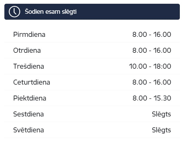 kasisz's tweet photo. @Madarmara @OskarsZile @krizdabz Tipiskajās pirmdienas nez kāpēc tam laiks atrodas līdz 16? Šodien tak atstrādā pirmdienu, pēkšņi 2h mīnusā. https://t.co/rLaXj4mFmg