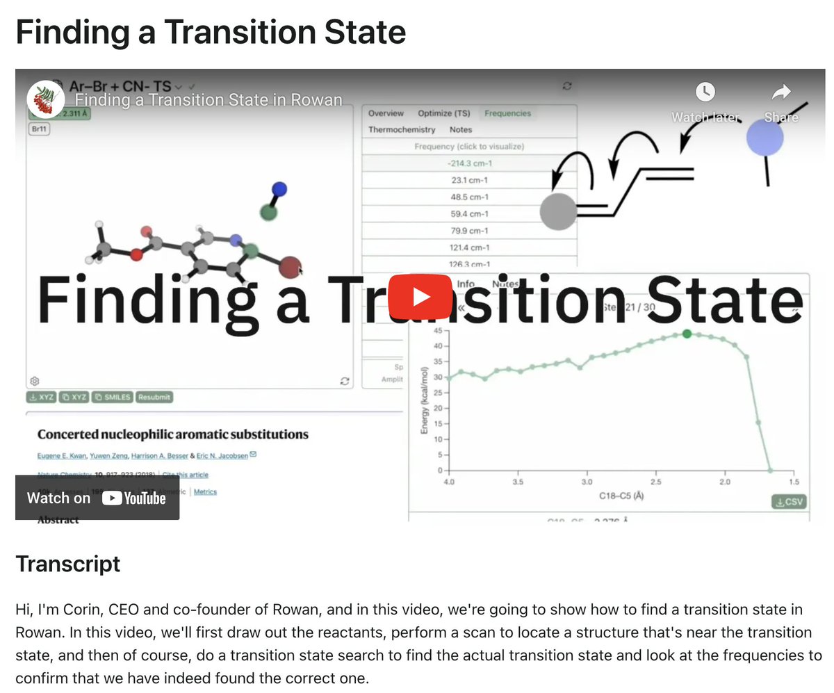 To close the year out, we've added a few more vdeo tutorials to our website. If you want a step-by-step guide of how to find a transition state or how to analyze molecular orbitals and electronic isosurfaces, look no further!

(links below)