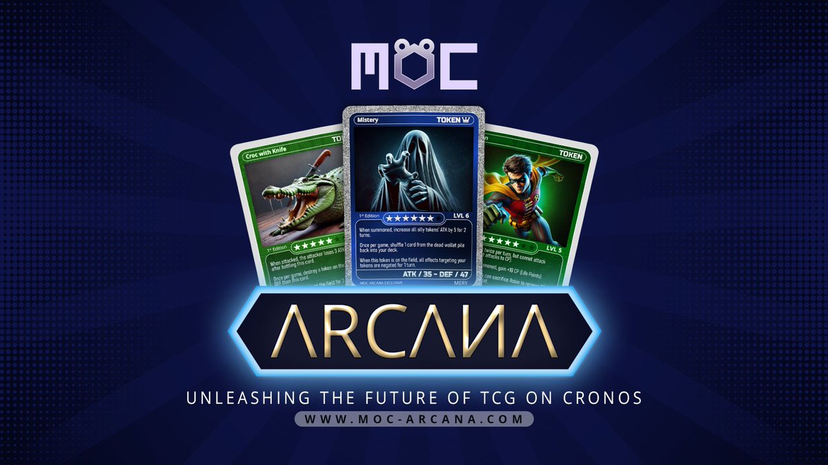 MOC ARCANA (@mocarcana) on Twitter photo At the same moment... In a galaxy far, far away, a developer is crafting the final cards of <a href="/MOCARCANA/">MOC ARCANA</a>. Meanwhile, #CroFam is busy nurturing their meme tokens...
#MOCARCANA #CommunityUpdate #Design At the same moment... In a galaxy far, far away, a developer is crafting the final cards of <a href="/MOCARCANA/">MOC ARCANA</a>. Meanwhile, #CroFam is busy nurturing their meme tokens...
#MOCARCANA #CommunityUpdate #Design