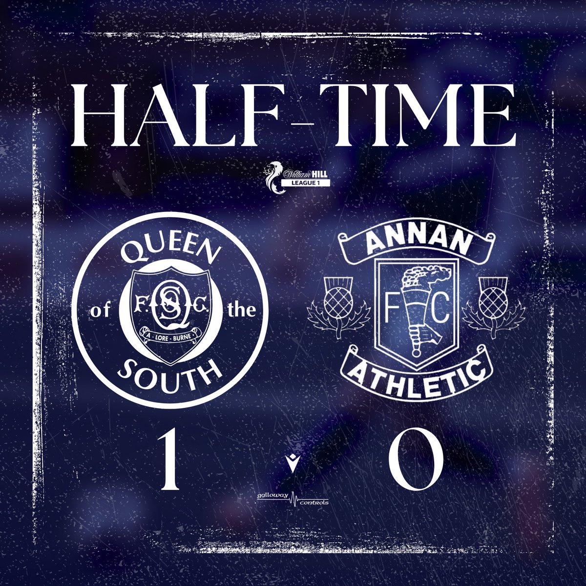OfficialQosFC's tweet photo. A deserved lead at the break for the Doonhamers!
#QOSANN | #League1 | #TheDoonhamers https://t.co/wQ7YOXOwAs