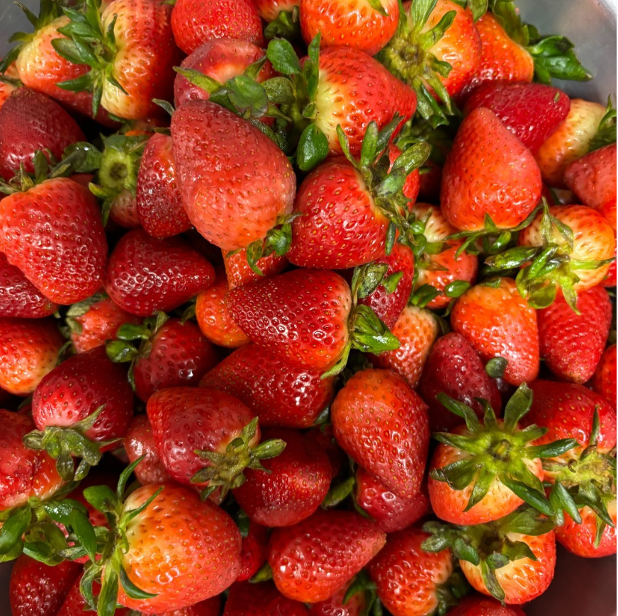 QcusdNutrition's tweet photo. 🍓 Sweet news! Fresh, juicy strawberries from Yuma, Arizona are here and making their way to our cafeterias! Grown locally, served with love, and packed with flavor. 🌞🍴 https://t.co/x1XtLomxYT