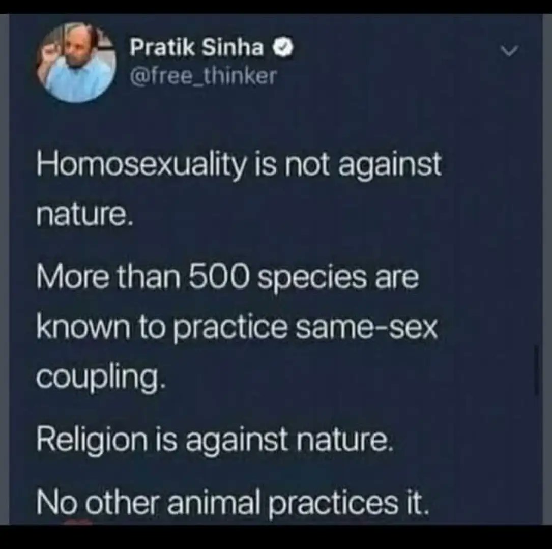 Tori atheist tweet media