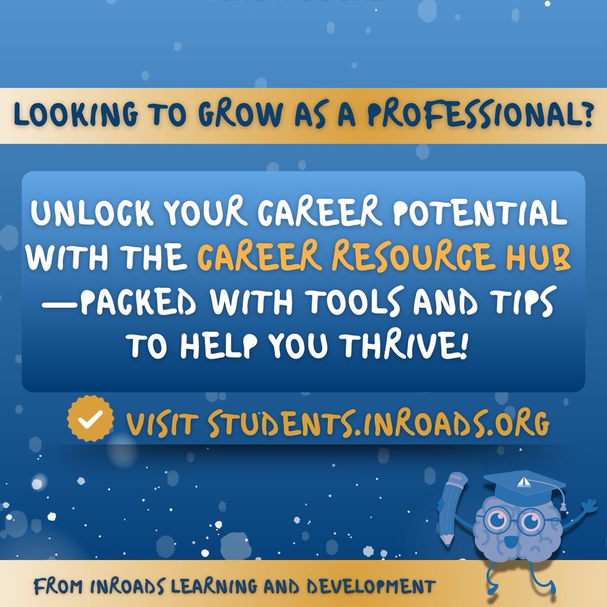 INROADS's tweet photo. Start early, stay consistent, and watch your money grow. 💼💰
📝 Keep these tips in mind and learn more on the INROADS Career Resource Hub ➡️ https://t.co/3BWQM53kAM
#12DaysOfLearning #Careerdevelopment #FinancialTips #401k #HighYieldSavings #WorkExpectations #WorkplaceSuccess https://t.co/Nstt38ynz2