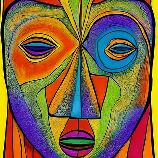 one_image_a_day's tweet image. #AfricanPsychedelia #CubistRhapsody #RhythmicDissolution