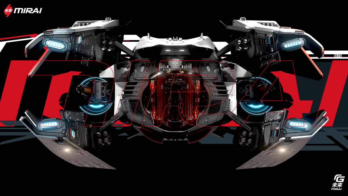 Introducing Mirai's first vehicle to jump into the heavyweight