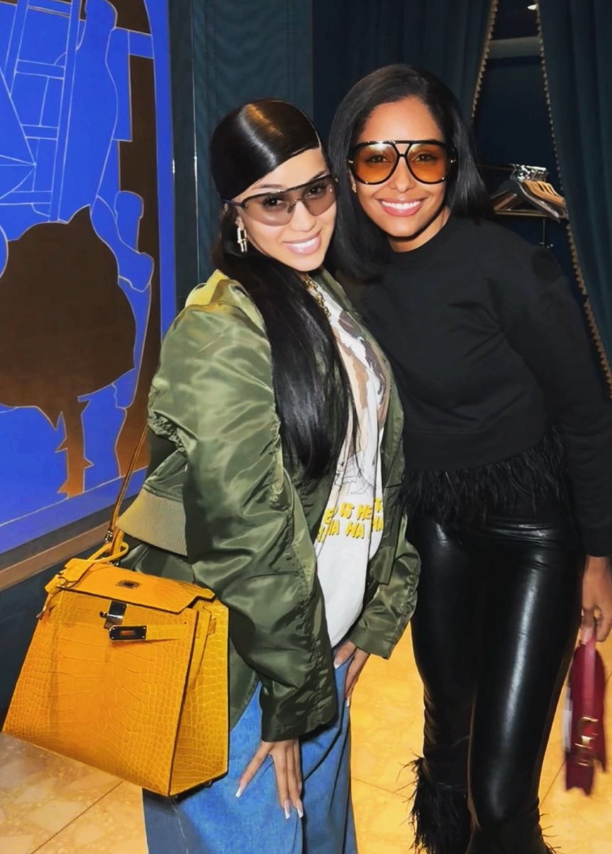 Cardi B the other day in New York