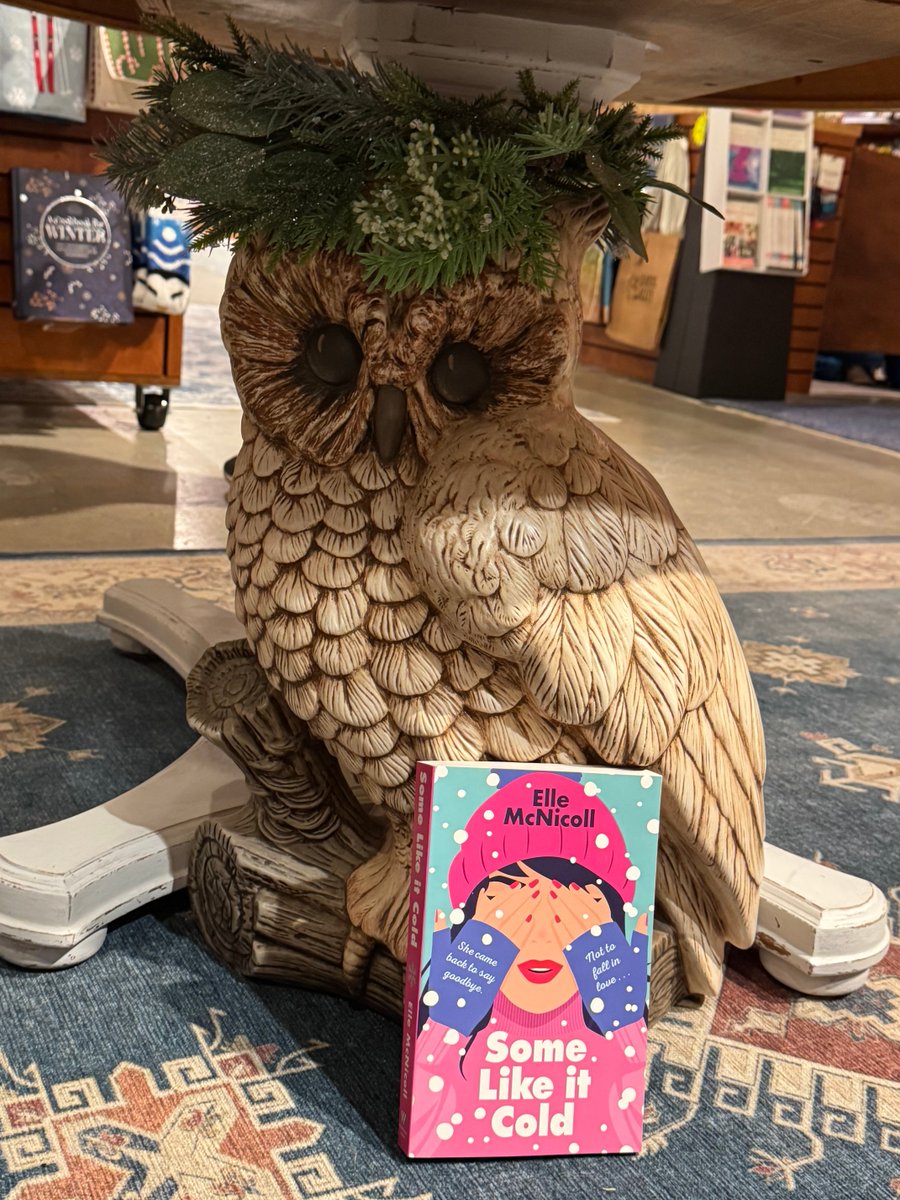Bards Alley Bookshop (@bardsalley) on Twitter photo Henry Owl says “Come in and know me better, man!” There’s still plenty of cozy wintertime reads to be read! Bookseller Alice is partial to SOME LIKE IT COLD, a small town romance with hallmark movie/Gilmore Girls vibes and an autistic protagonist! <a href="/BooksandChokers/">Elle McNicoll ✍🏻📚🩷💜💙</a> <a href="/WednesdayBooks/">Wednesday Books</a> Henry Owl says “Come in and know me better, man!” There’s still plenty of cozy wintertime reads to be read! Bookseller Alice is partial to SOME LIKE IT COLD, a small town romance with hallmark movie/Gilmore Girls vibes and an autistic protagonist! <a href="/BooksandChokers/">Elle McNicoll ✍🏻📚🩷💜💙</a> <a href="/WednesdayBooks/">Wednesday Books</a>