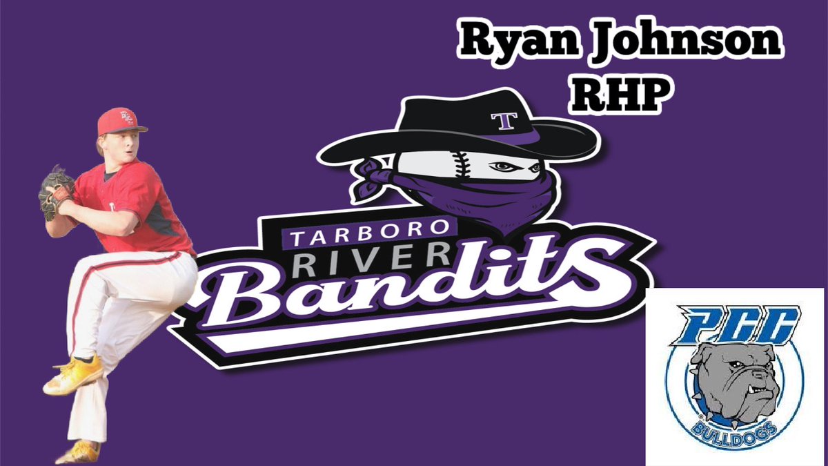 It's another year of getting to know your River Bandits. Help us welcome these guys that will be on the 2025 roster and spending their summer in Tarboro! 

Player: Ryan Johnson RHP 
School: Pitt CC 
Hometown: Greenville NC 
Major in College: Business 
Height: 6'1
Weight: 195