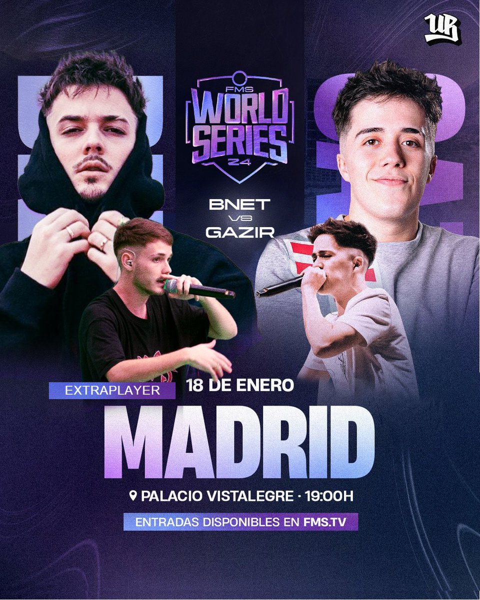 DanyeRRG's tweet photo. ¡BNET SERÁ EXTRAPLAYER DE GAZIR EN MADRID! 🇪🇸🎮

Ice man llega a la 𝙎𝙐𝙋𝙀𝙍𝙇𝙄𝙂𝘼 e intentará quitarle los puntos al arcángel Gabriel en una gran batalla

Nos vemos este 18 de Enero en el Palacio vista alegre

Consigue tus entradas abajo 🎟️ https://t.co/0GNcpNic66