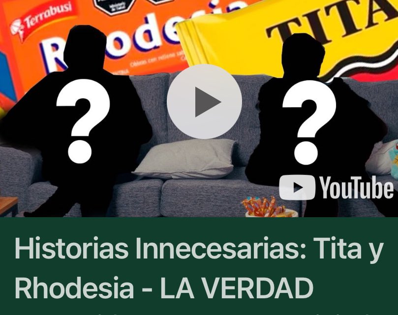 Si querés hoy conocer una impresionante historia y la creación de una fake news antes de la inmediatez de Twitter, mirate este video de <a href="/DamianKuc/">Damián</a>. 

Miralo y aguantá mínimo 4 minutos. Haceme caso.