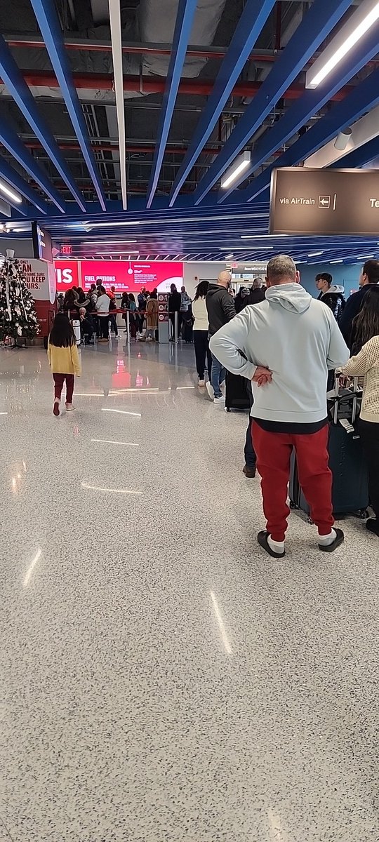 stirrer101's tweet photo. @Budget at Newark Airport the line has a two hour wait time to get a vehicle.  This is very poor customer service. 
Do better for your customers. https://t.co/IDMaMPupbi