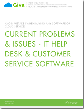 Giva_Inc's tweet photo. Free #Whitepaper: Avoid #Software/#Cloud Services Buying Mistakes: Current Problems & Issues https://t.co/Yp3GaJNJOP #itsm #ittech https://t.co/rScyQ8cli7